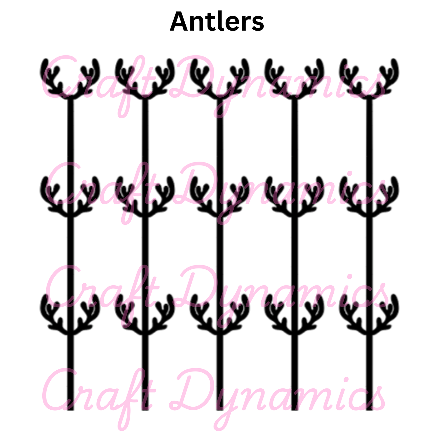Antlers - A4 Sheet