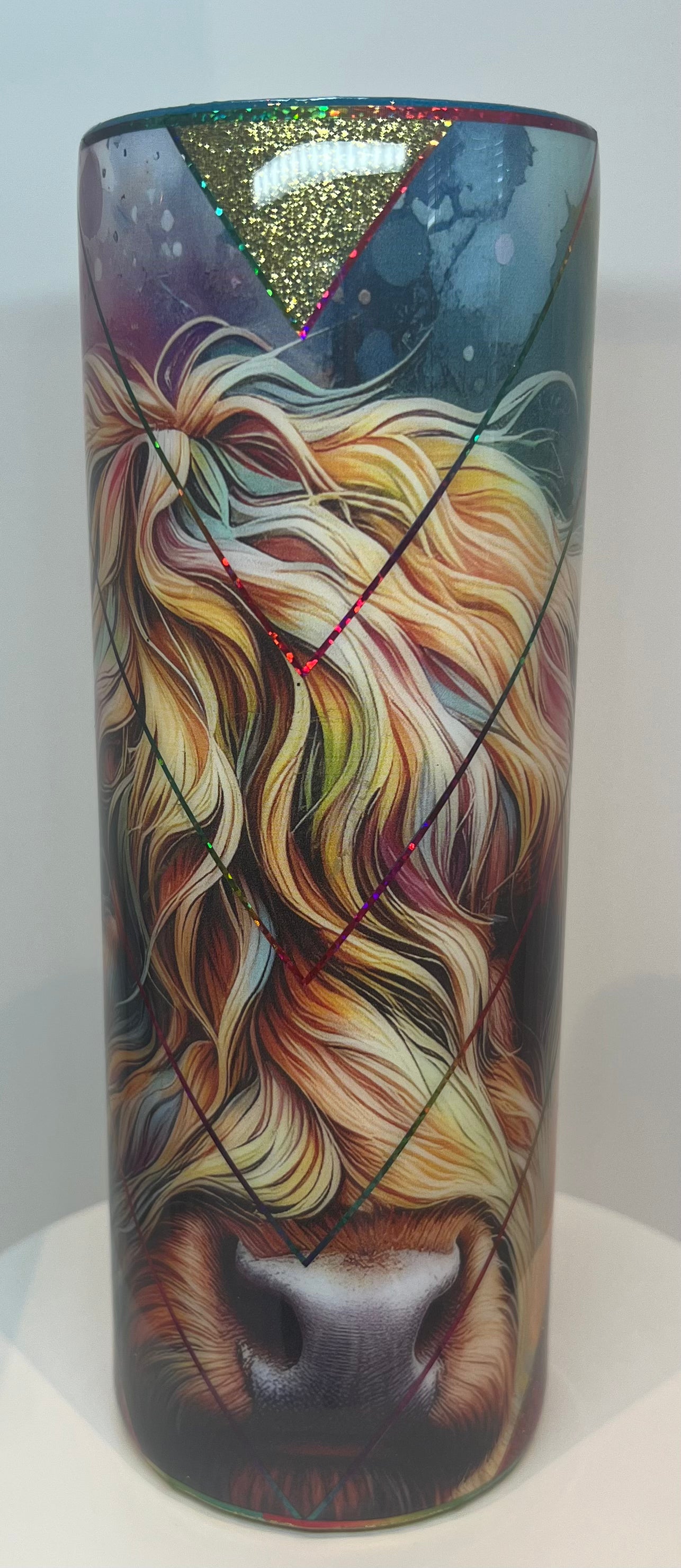 Waffle #1 Highland Cow V-Split