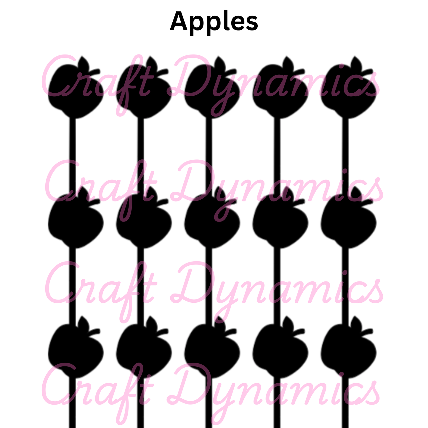 Apples - A4 Sheet