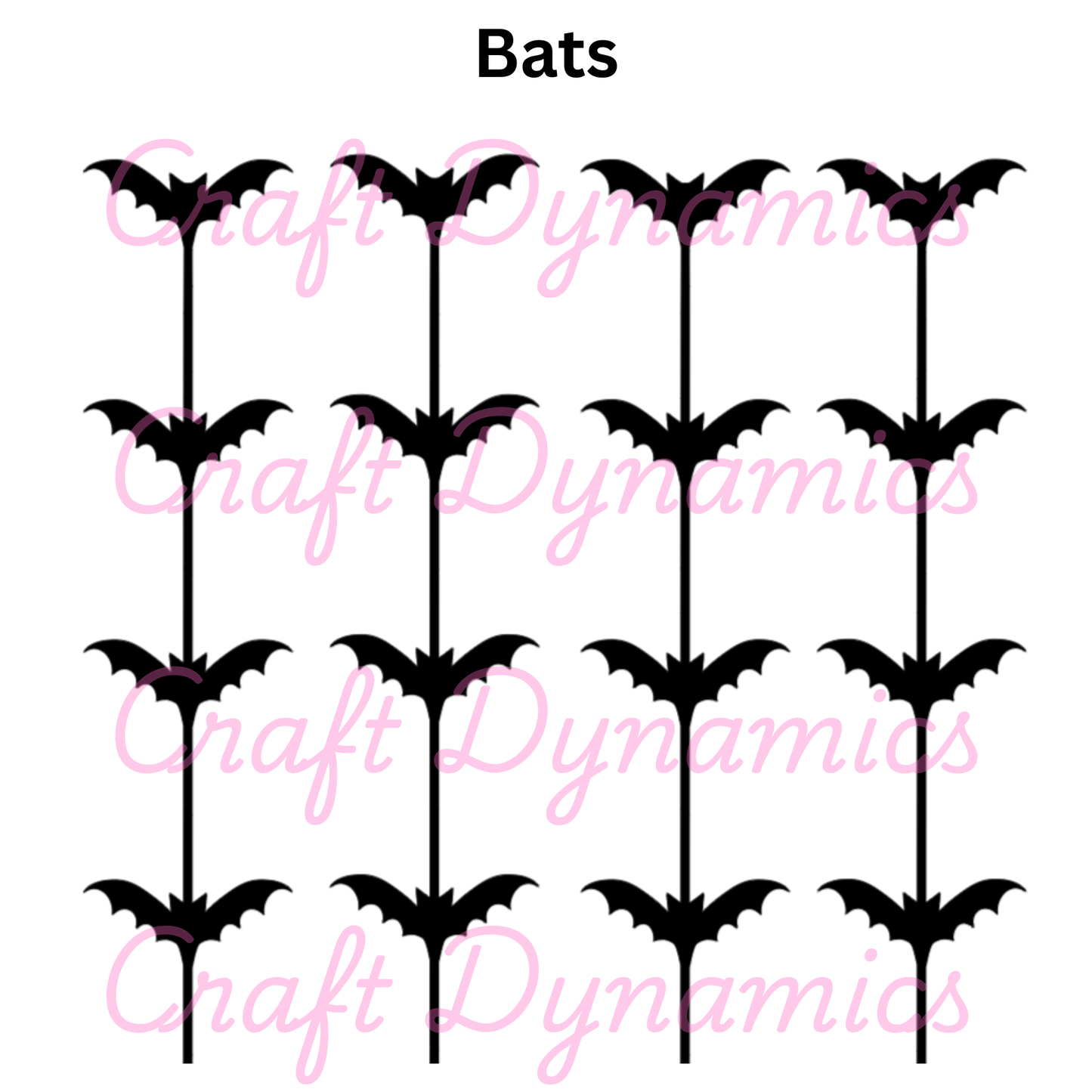 Bats - A4 Sheet