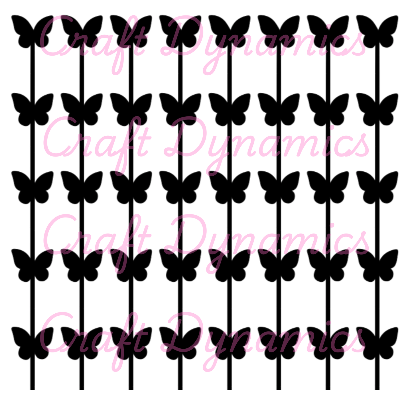 Butterflies #1 - A4 Sheet