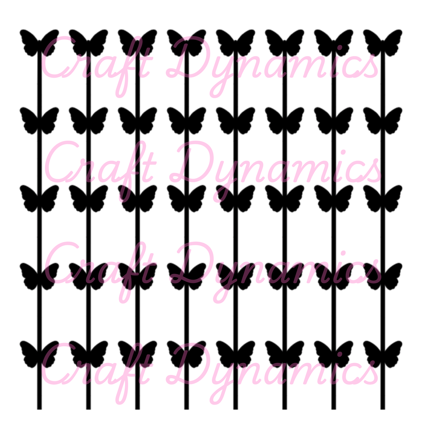 Butterflies #2 - A4 Sheet