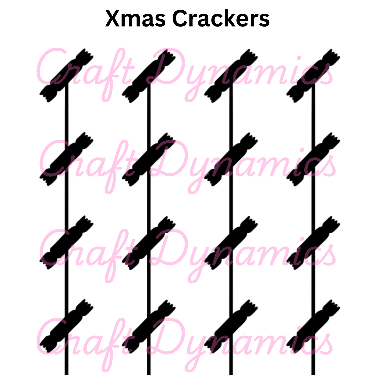 Xmas Crackers - A4 Sheet
