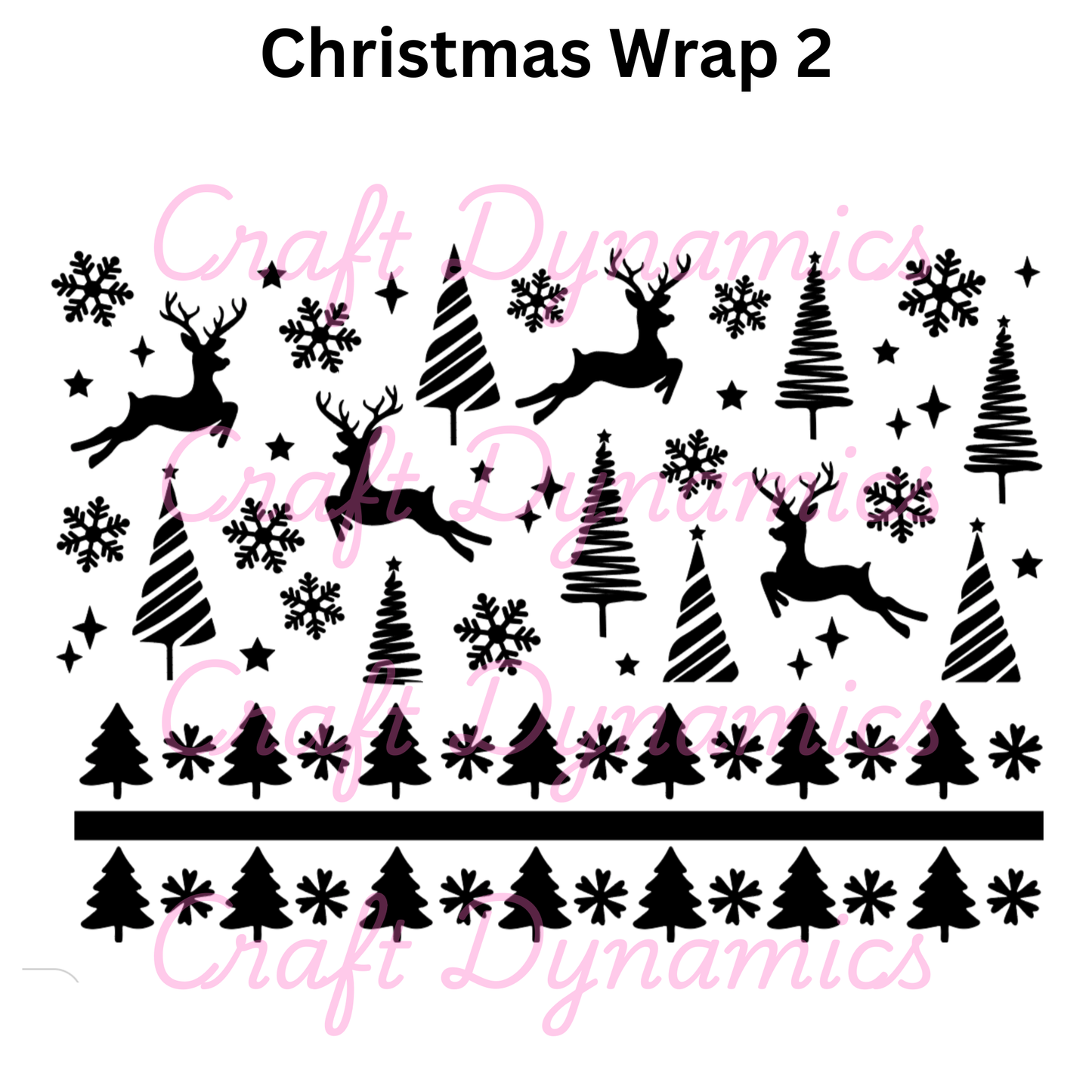 Christmas Wrap 2 - A4 Sheet