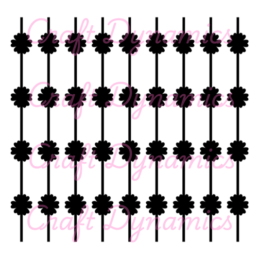Flowers #2 - A4 Sheet