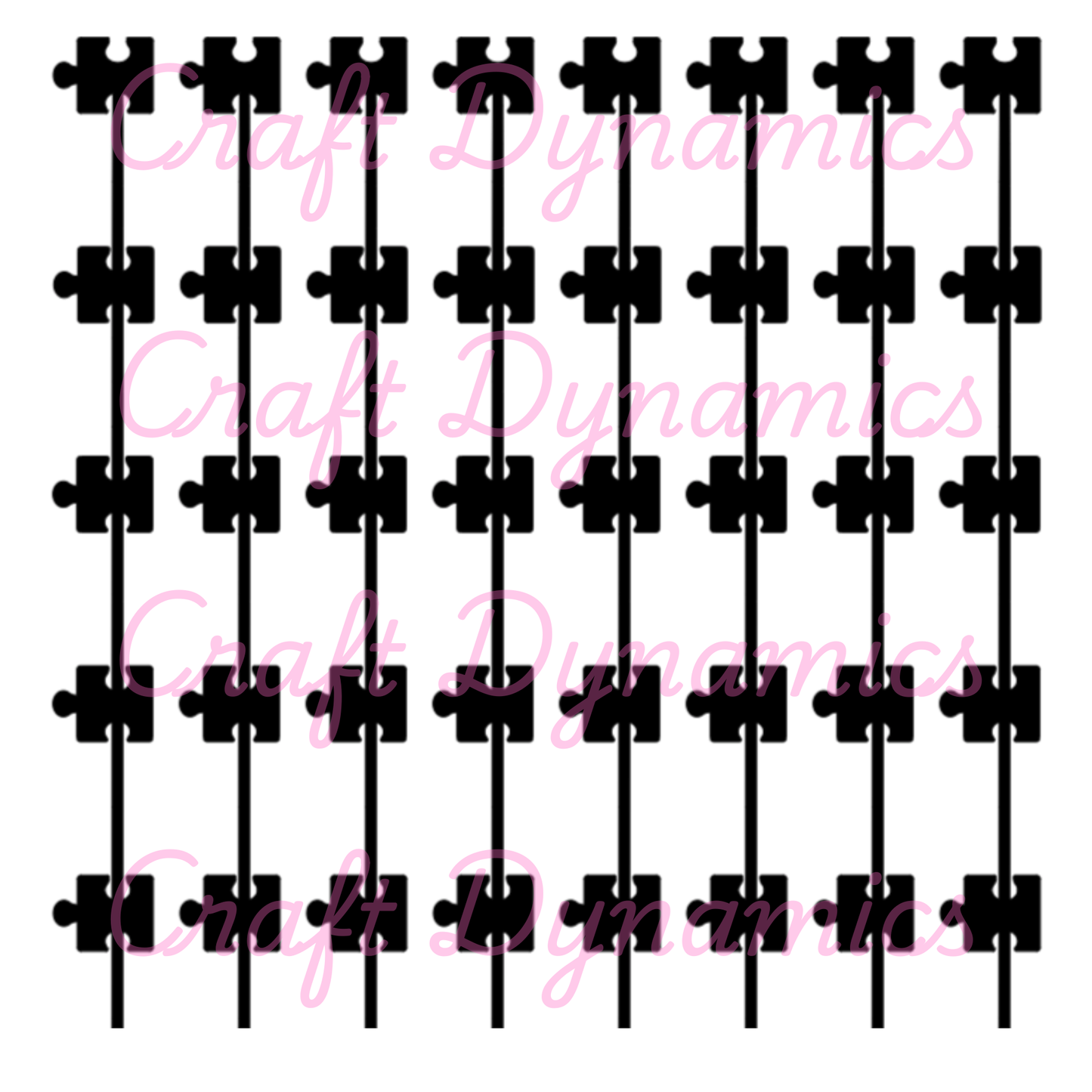 Puzzle Pieces - A4 Sheet