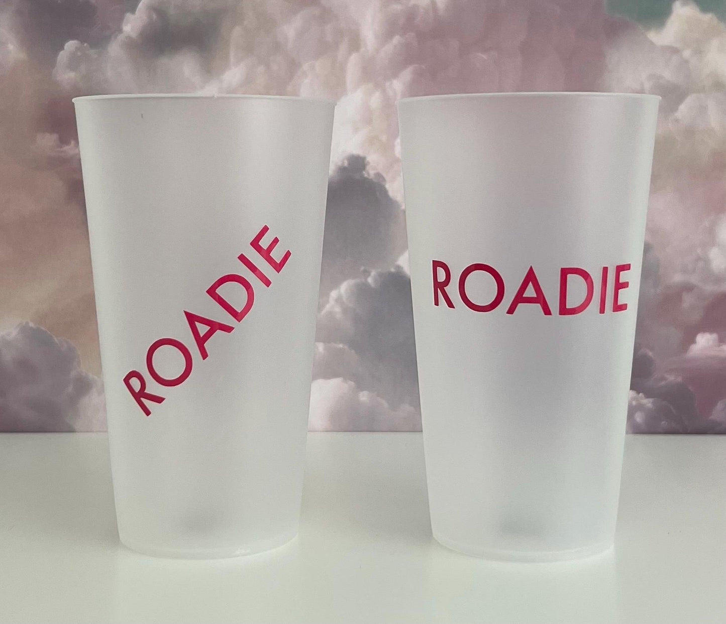 Personalised Plastic Frosted Cup 300ml or 500ml Special Occasion Birthday Celebration Hen Party Wedding stag do