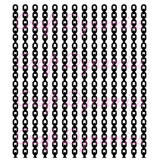 Chains - A4 Sheet