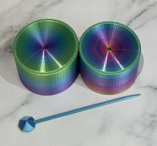 No Mess 3D Printed Glitter Funnel pack