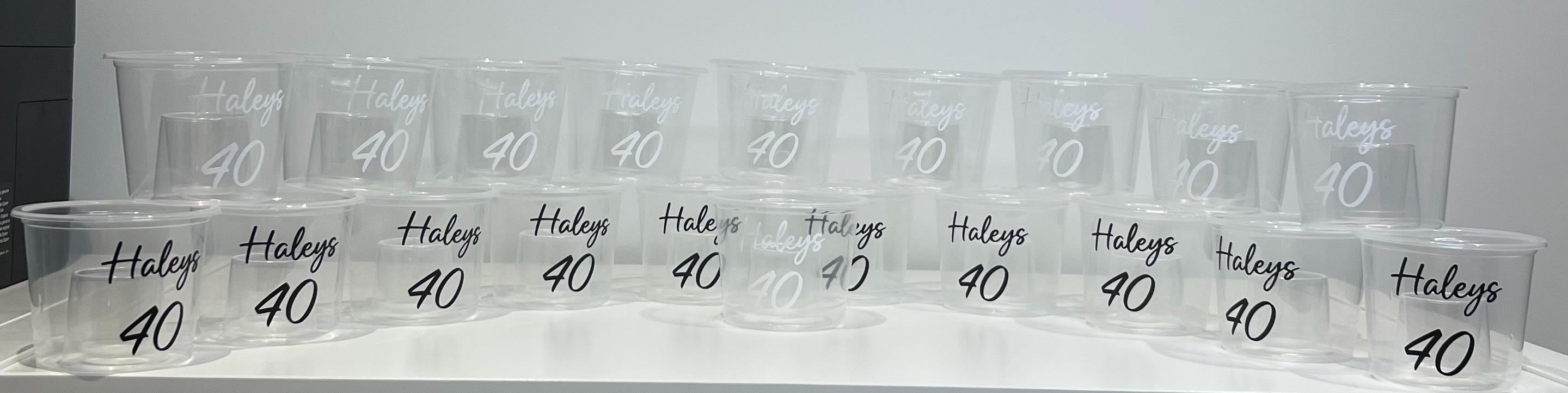 Personalised Willy Hen Do Plastic jäger Shot Glasses Hen Party Bride tribe I Do Crew Hen Night