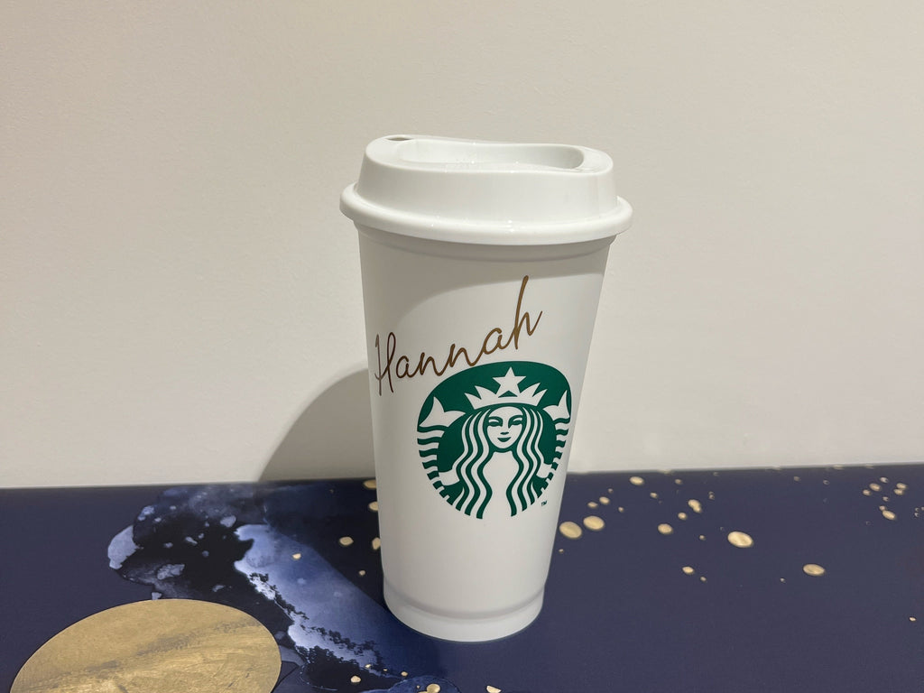 Starbucks Hot Cup Reusable Travel mug Personalised