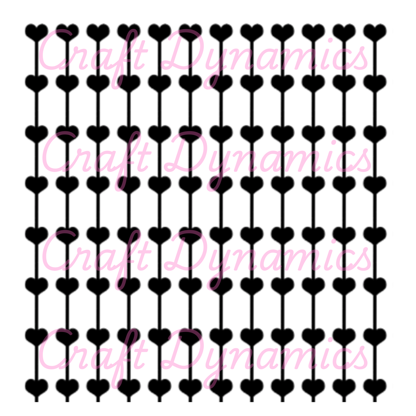 Hearts - A4 Sheet