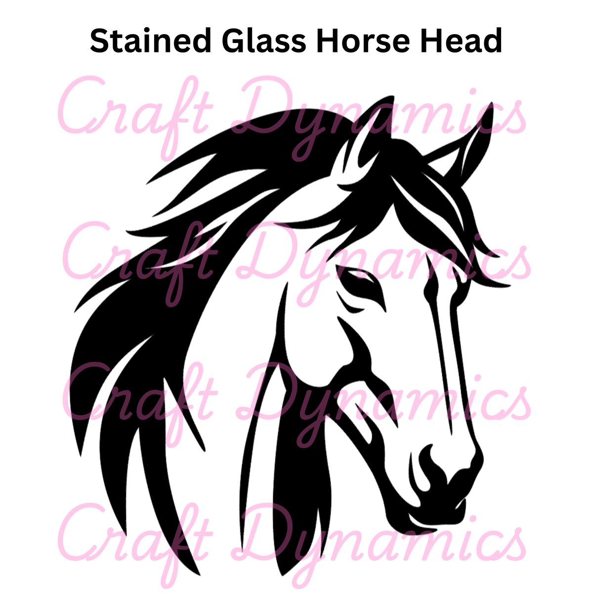 Reverse Peekaboo Faux - Horse Head