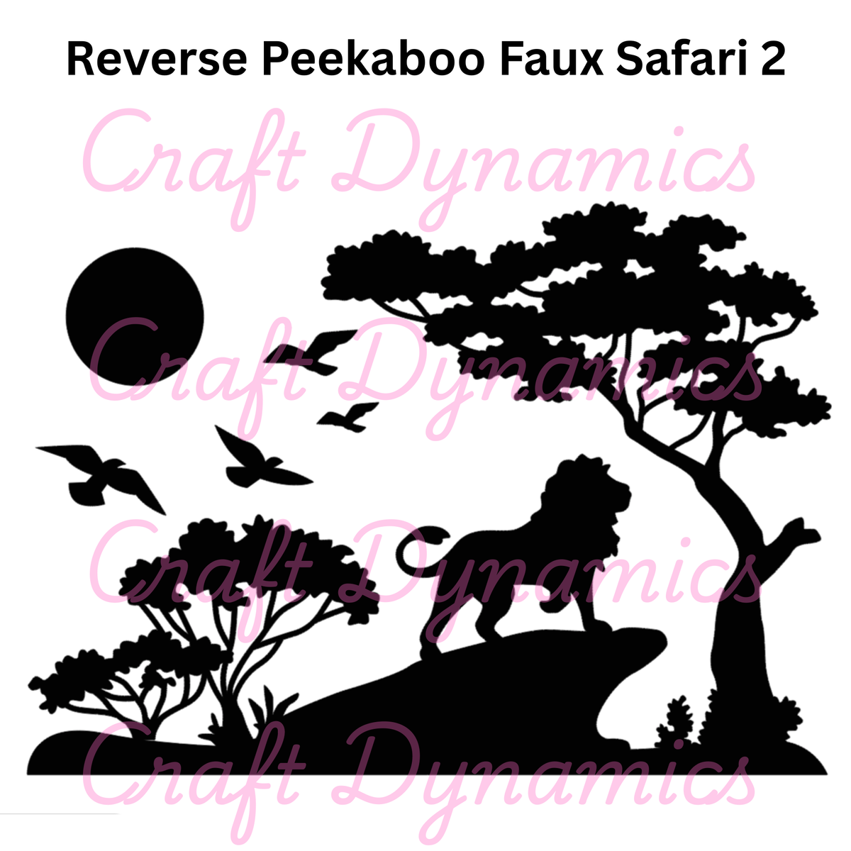 Reverse Peekaboo Faux - Safari 2