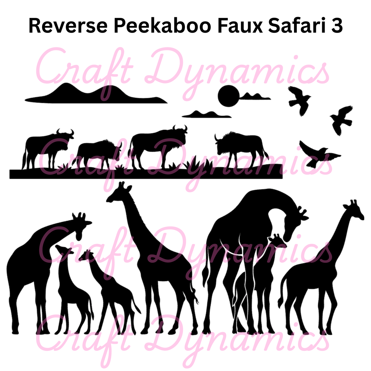 Reverse Peekaboo Faux - Safari 3