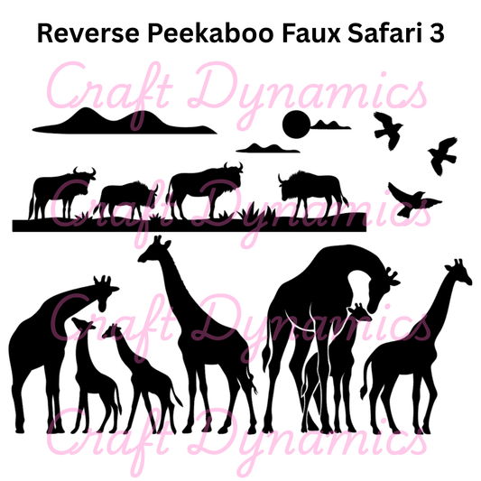 Reverse Peekaboo Faux - Safari 3