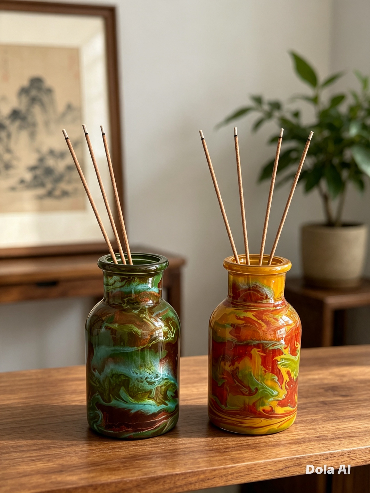 Mini Resin Vases Ready to Ship or Create Your Own