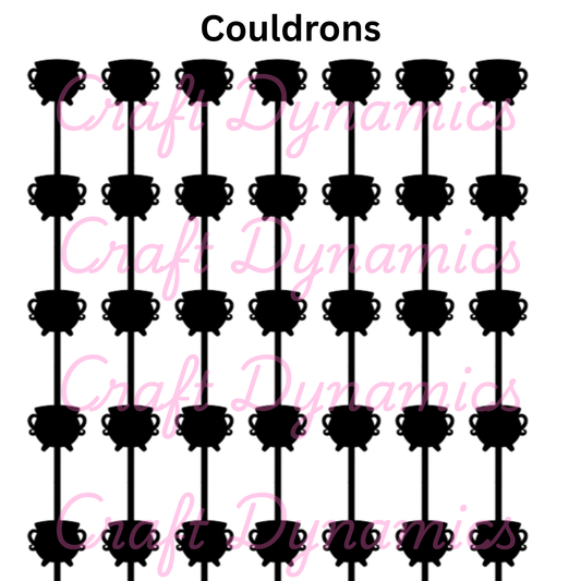 Cauldrons - A4 Sheet