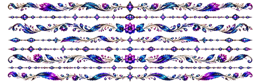 Mini UVDTF Decal Sheet – Ready to Apply Transfers - Mini Galaxy Danglers