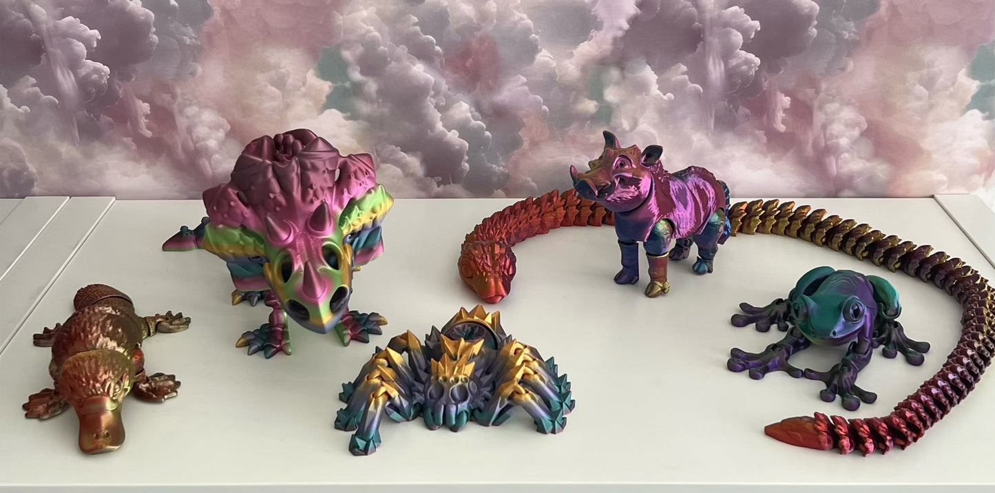 3D Printed Animals