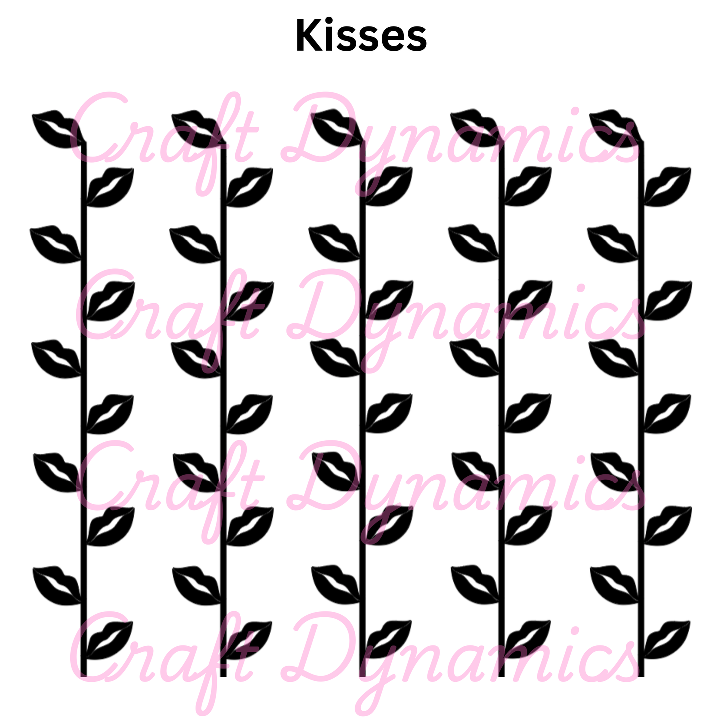 Kisses - A4 Sheet