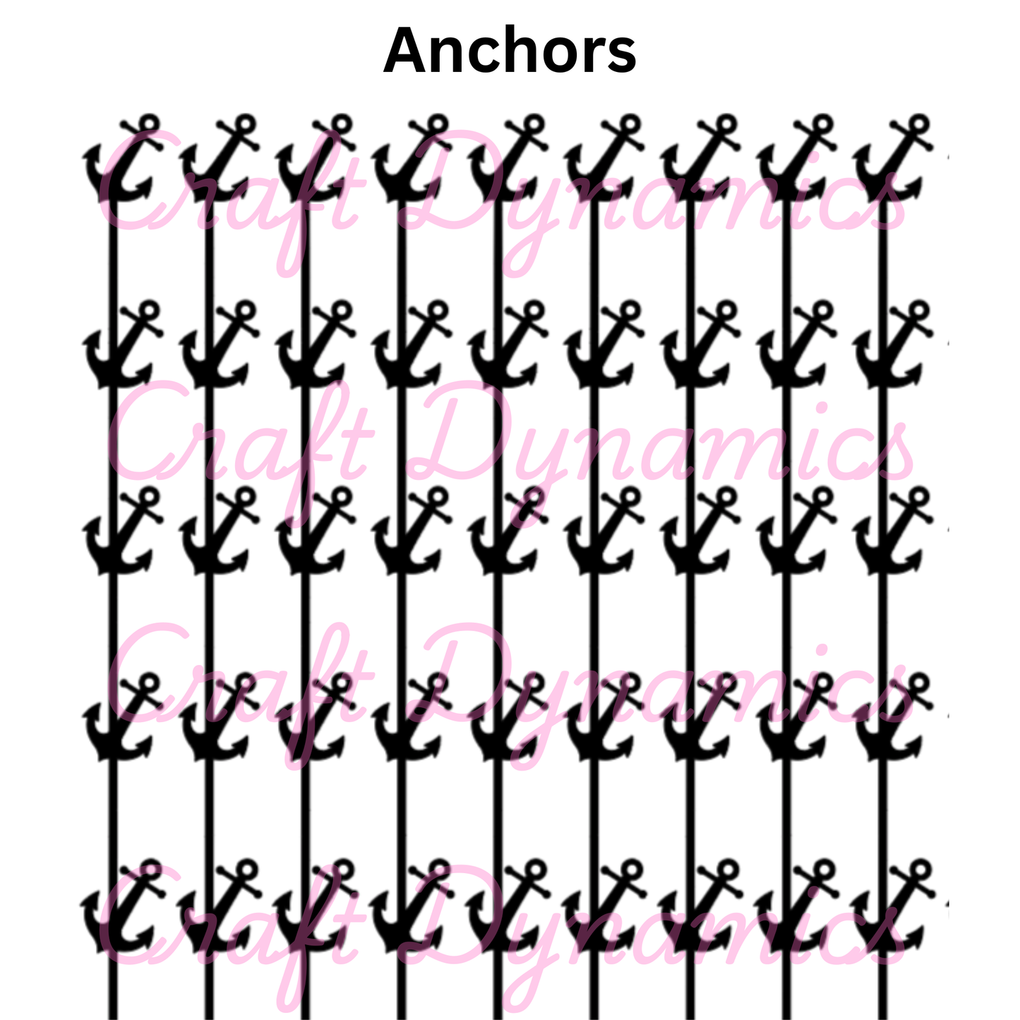 Anchors - A4 Sheet