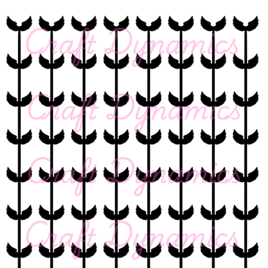 Angel Wing #1 - A4 Sheet
