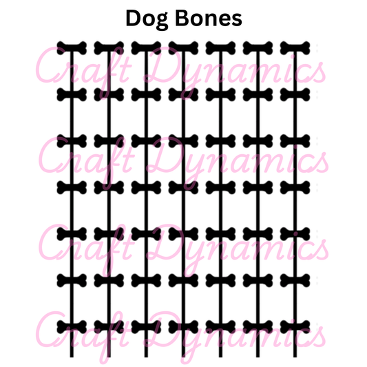 Dog Bones - A4 Sheet
