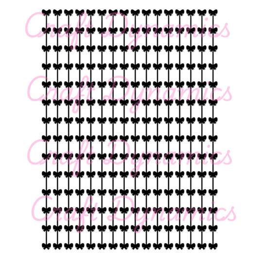 Bows - A4 Sheet