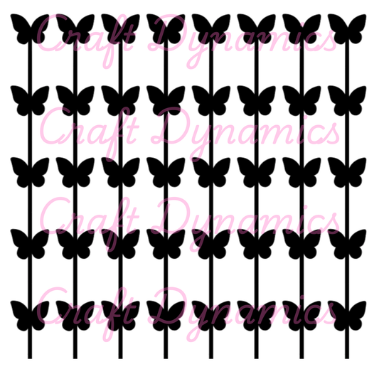 Butterflies #1 - A4 Sheet