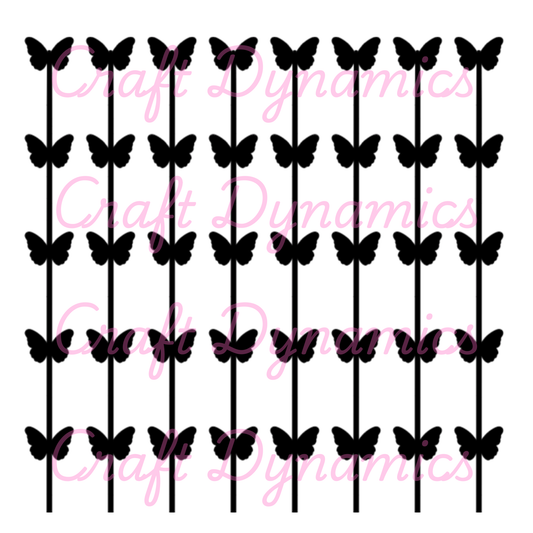 Butterflies #2 - A4 Sheet