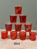Personalised Plastic Shot Glasses Birthday milestone Hen Party Bride tribe I Do Crew Hen Night special occasion