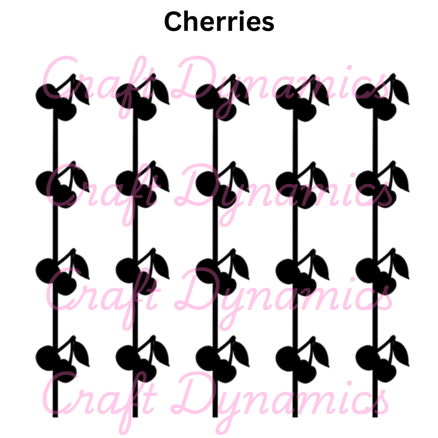 Cherries - A4 Sheet