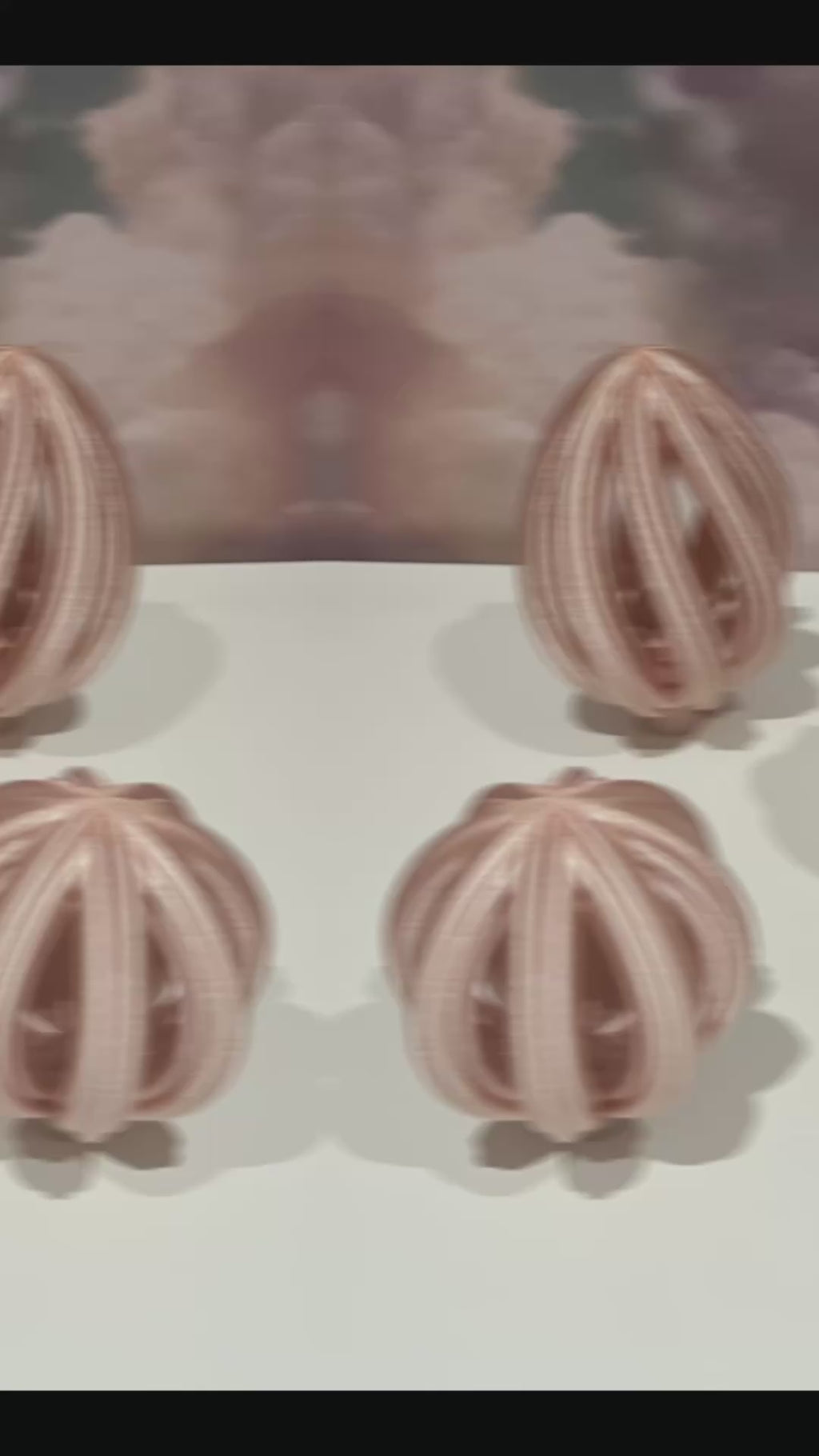 3D Printed Christmas baubles