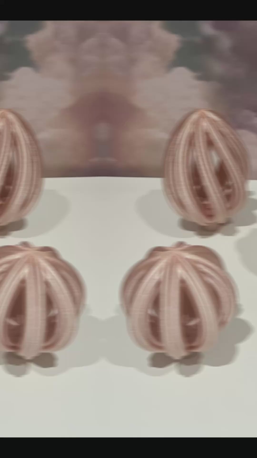 3D Printed Christmas baubles