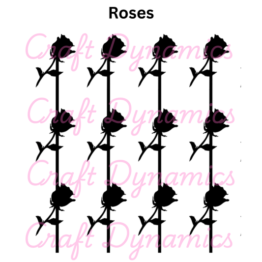 Roses - A4 Sheet