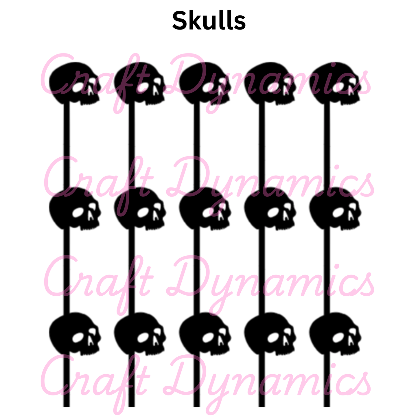Skulls - A4 Sheet