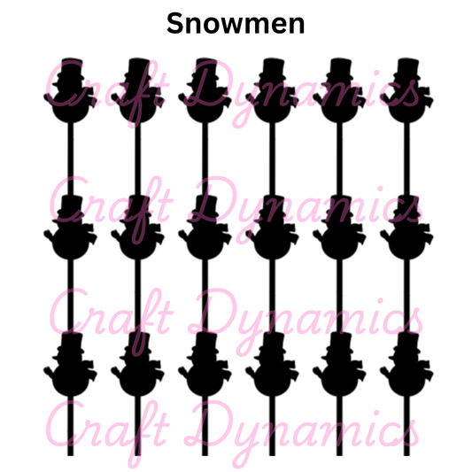 Snowmen - A4 Sheet