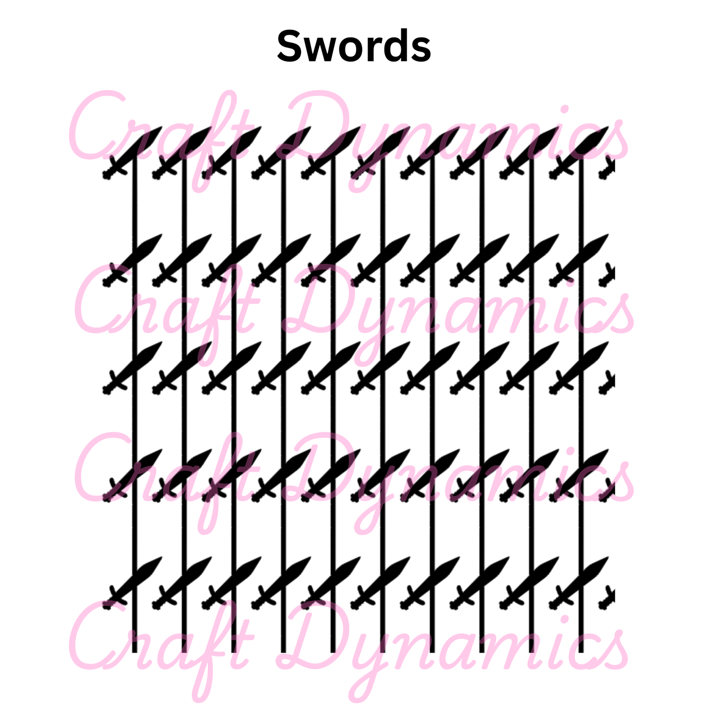Swords - A4 Sheet
