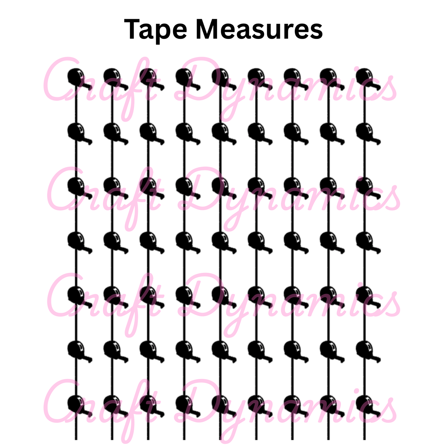 Tape Measure - A4 Sheet