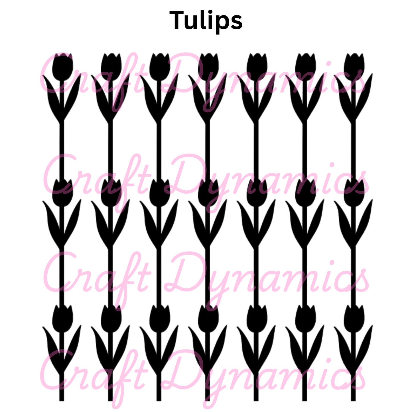 Tulips - A4 Sheet