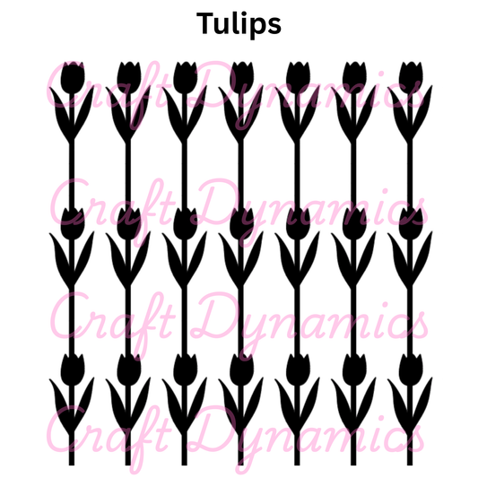 Tulips - A4 Sheet