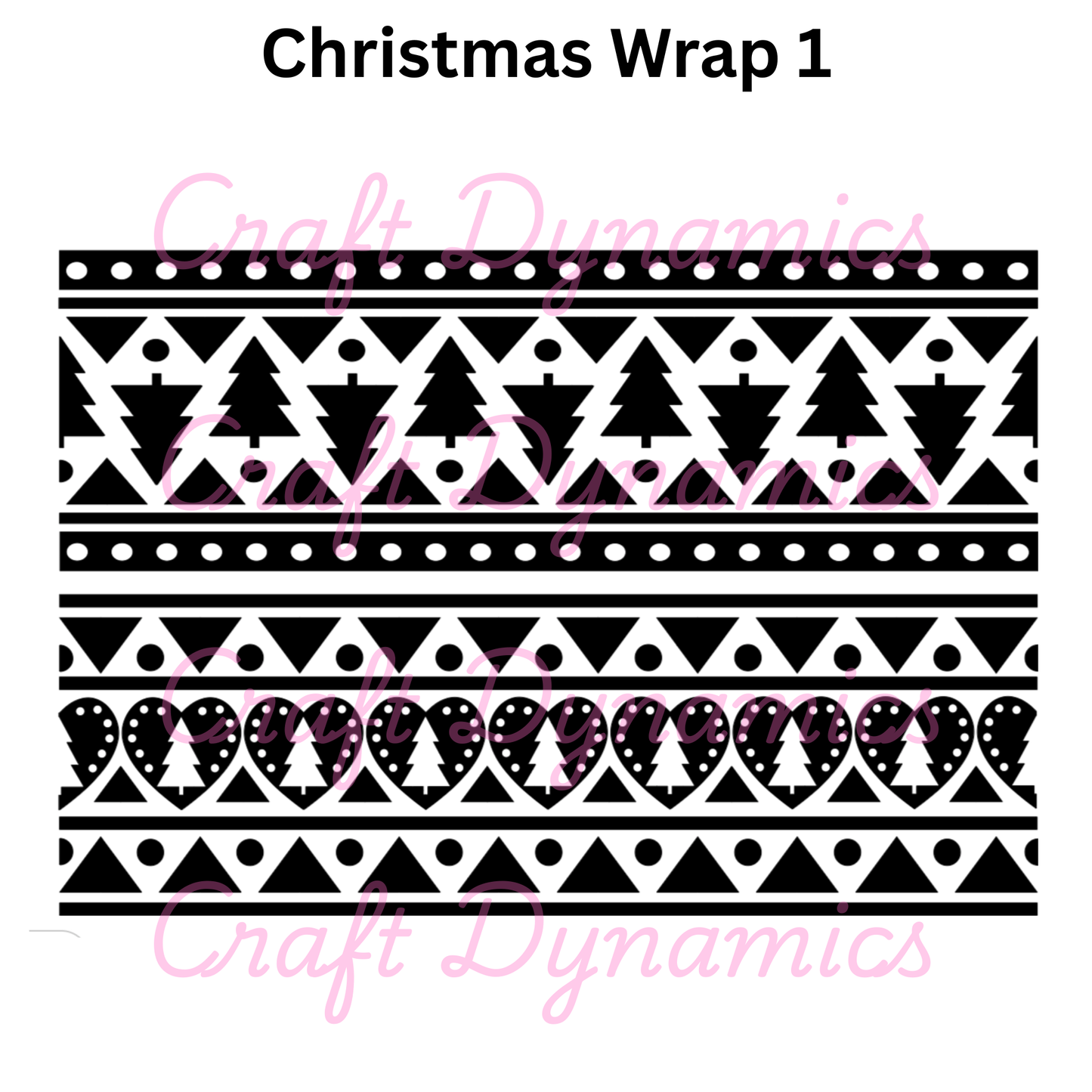 Christmas Wrap 1 - A4 Sheet